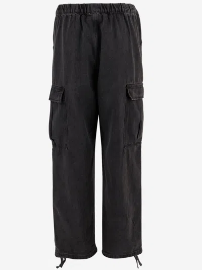 Après Surf Elasticated Cargo Jeans In Black