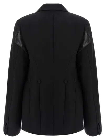 Armarium Sveva Double-breasted Blazer In Black