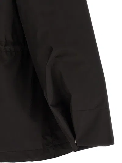 Yves Salomon Technical Black 2-in-1 Parka With Removable Mink Fur Lining In Black