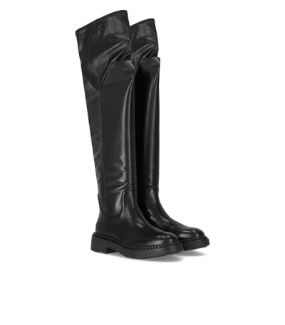 Ash Maxim Over-the-knee Boots In Black