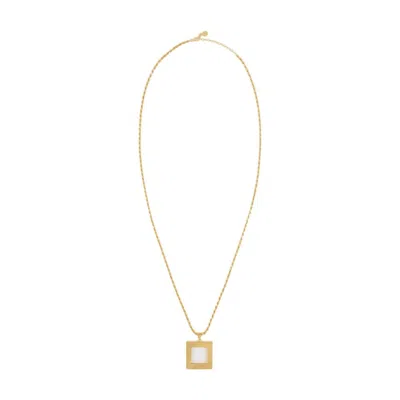 Ivi Aurelia Charm Gold Plated Necklace In Gold
