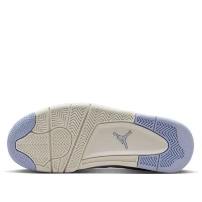 Air Jordan (wmns)  4 Rm 'light Blue' In Black
