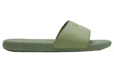 Puma (wmns)  Cool Cat 2.0 Slides 'olivine Gold' In Multi