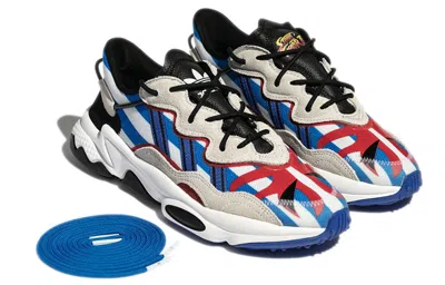 Adidas Originals Adidas Bait X Street Fighter X Ozweego 'e. Honda' In Multi