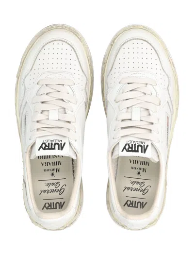 Autry X Maison Mihara Sneakers White In White