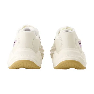 Balmain B Dr4g0n Sneakers  Synthetic Leather Beige In Neutral