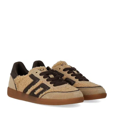 Back70 Teddy Beige Sneaker In Brown