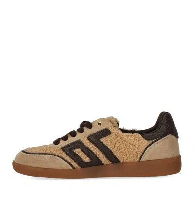 Back70 Teddy Beige Sneaker In Brown