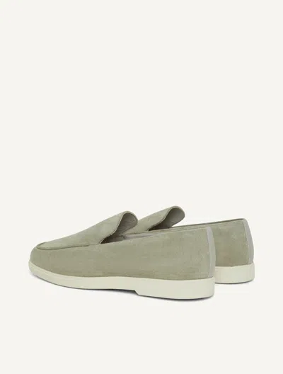 Frescobol Carioca Miguel Suede Loafers In Green