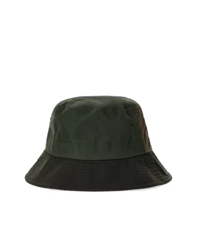 Barbour Brackley Wax Hat Accessories In Green