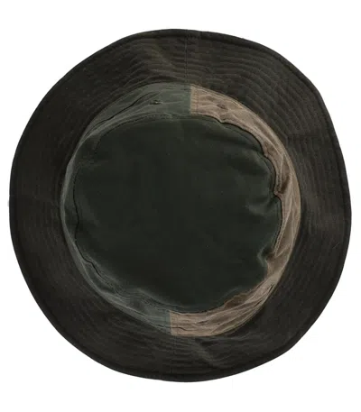 Barbour Brackley Wax Hat Accessories In Green