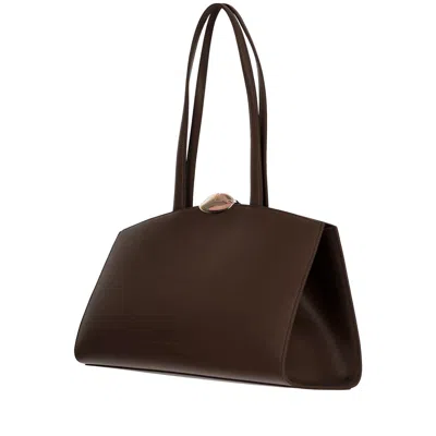 Benedetta Bruzziches Borsa Shopping Serena In Pelle Marrone  Donna In Brown