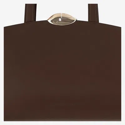 Benedetta Bruzziches Borsa Shopping Serena In Pelle Marrone  Donna In Brown