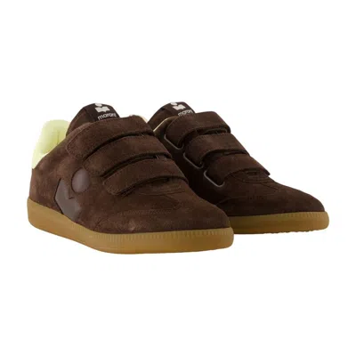 Isabel Marant Beth Gd Sneakers  Leather Brown In Brown