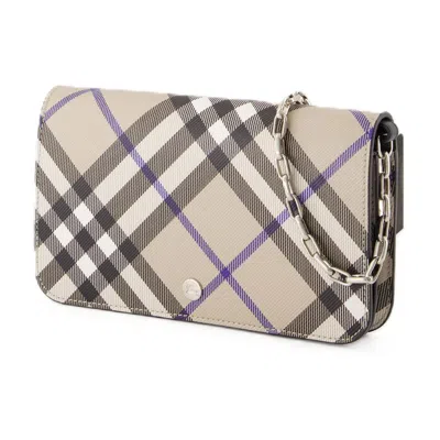 Burberry Bin Wallet On Chain In Multi