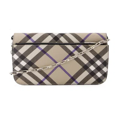 Burberry Bin Wallet On Chain In Multi