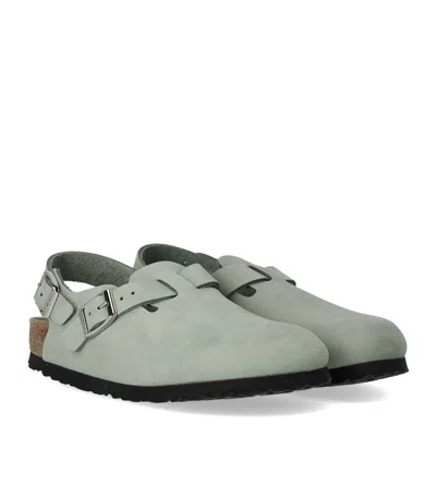 Birkenstock Tokio Pure Sage Clog In Green