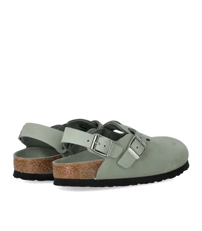 Birkenstock Tokio Pure Sage Clog In Green