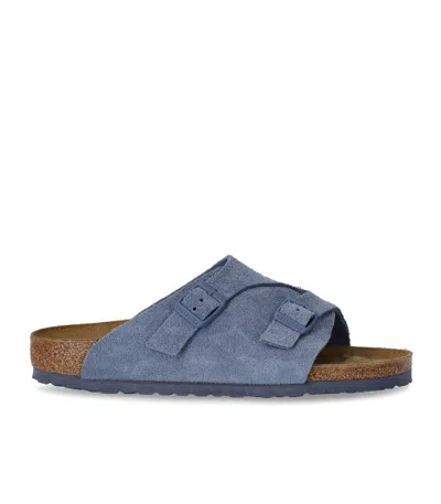 Birkenstock Zürich Elemental Blue Slide In Multi