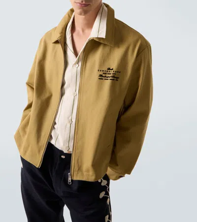 Bode Central Park Printed Cotton-twill Jacket In Multi