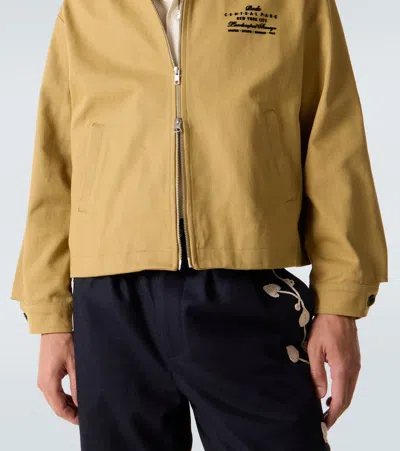 Bode Central Park Printed Cotton-twill Jacket In Multi