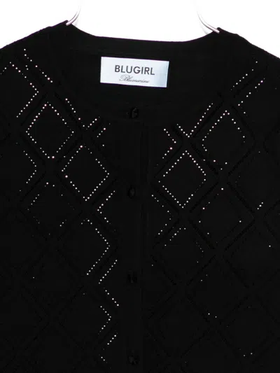 Blugirl Classic Black Sweater In Black