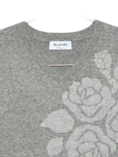 Blugirl Sweaters Grey In Gray
