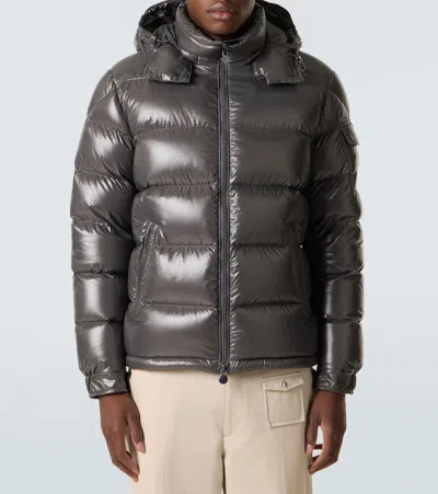 Moncler Maya Down Jacket In Gray