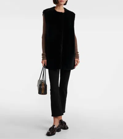 Citizen Of Humanity Citizens Of Humanity Simone Wool And Cashmere-blend Polo Top In Brown