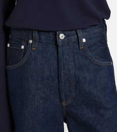 Citizen Of Humanity Ayla High-rise Wide-leg Jeans In Blue