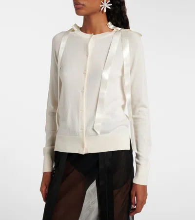 羊毛与真丝开衫