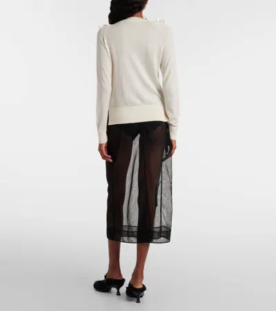 羊毛与真丝开衫