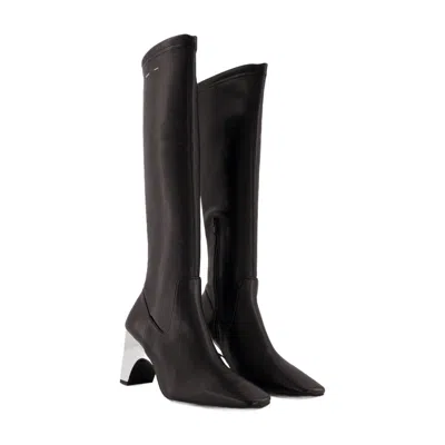 Coperni Bridge Stretch Boots In Black