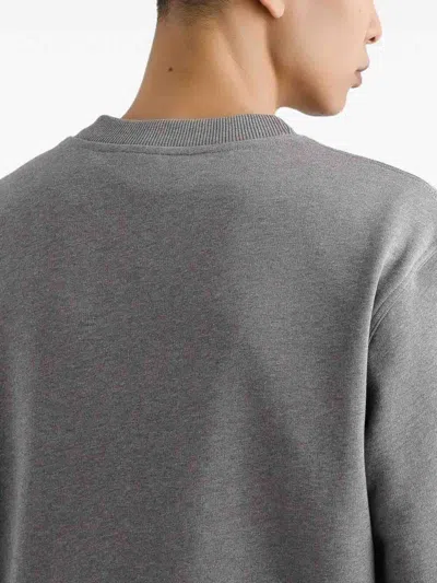 Dolce & Gabbana Jersey With Embroidery In Gray