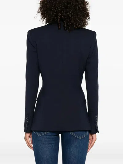 Pinko Single-button Blazer In Blue