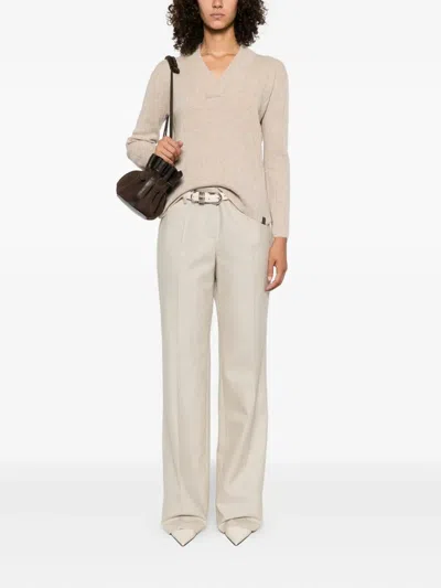 Max Mara `maxmara Pure` Sweater In Neutral