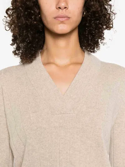 Max Mara `maxmara Pure` Sweater In Neutral