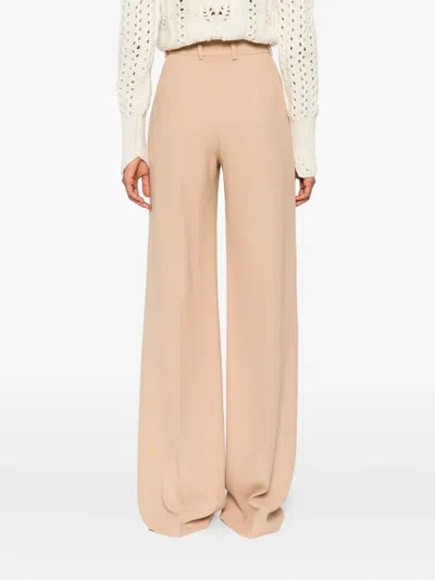 Ermanno Scervino Casual Pants With Belt Loops In Neutral