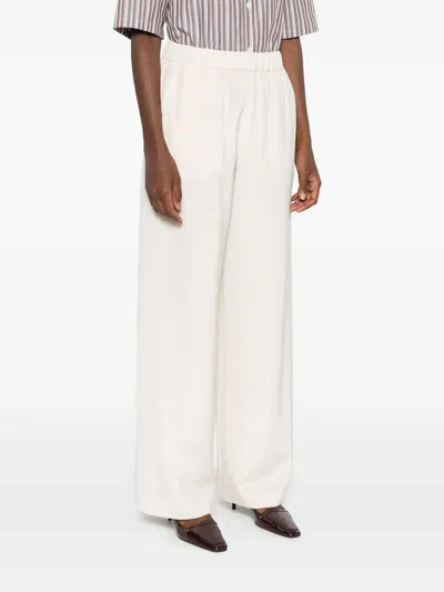 Max Mara Pantalón Casual - Crema In Neutral