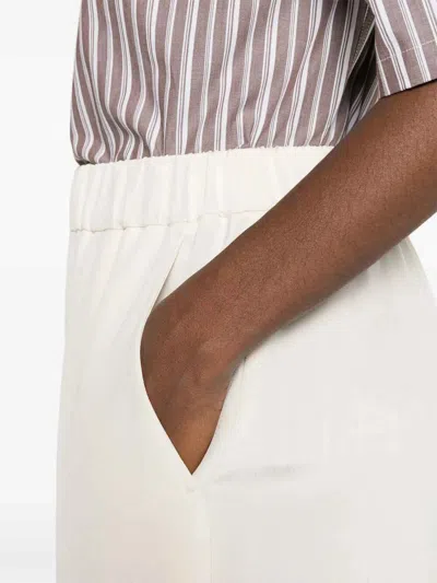 Max Mara Pantalón Casual - Crema In Neutral
