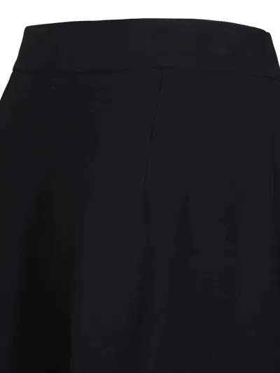 Nissa Pleated-front Wide-leg Trousers In Black