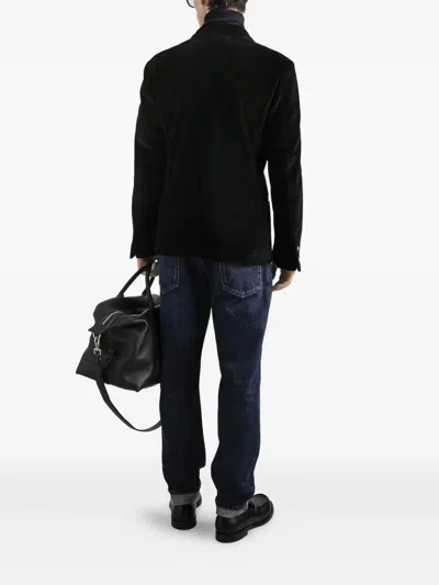 Dolce & Gabbana 5-pocket Jeans With Belt Loops And Contrast Stitching In Blue