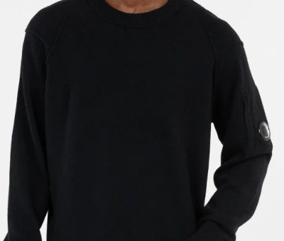 C.p. Company C.p.company Knitwear Crew Neck In Black