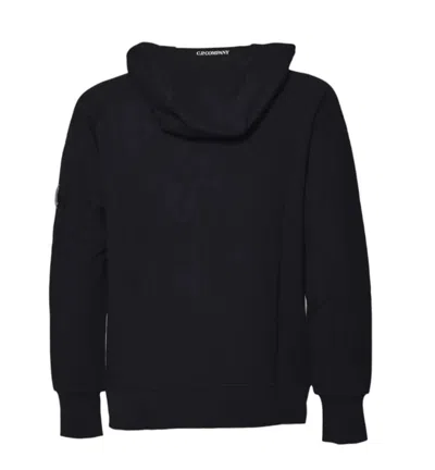 C.p. Company Innovative Goggle Lens Zip-up Hoodie In Black