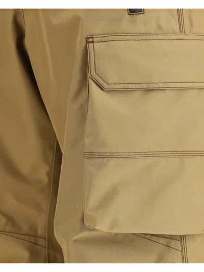 Moncler Cargo-pocket Ski Trousers In Brown