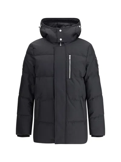 Moose Knuckles Cloud 3q Down Jacket In Black