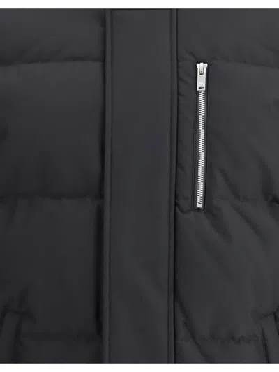 Moose Knuckles Cloud 3q Down Jacket In Black