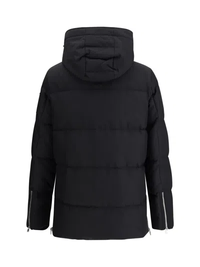 Moose Knuckles Cloud 3q Down Jacket In Black