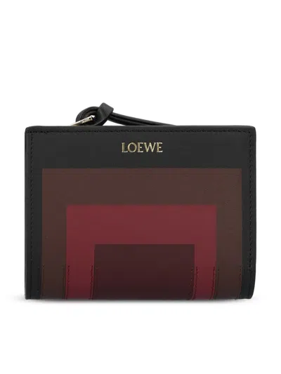 Loewe Compact Wallet With Coin-pocket In Black
