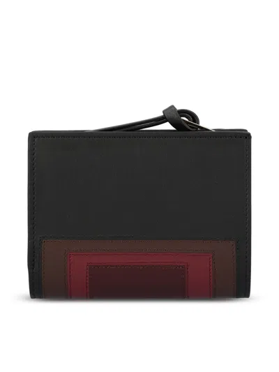Loewe Compact Wallet With Coin-pocket In Black